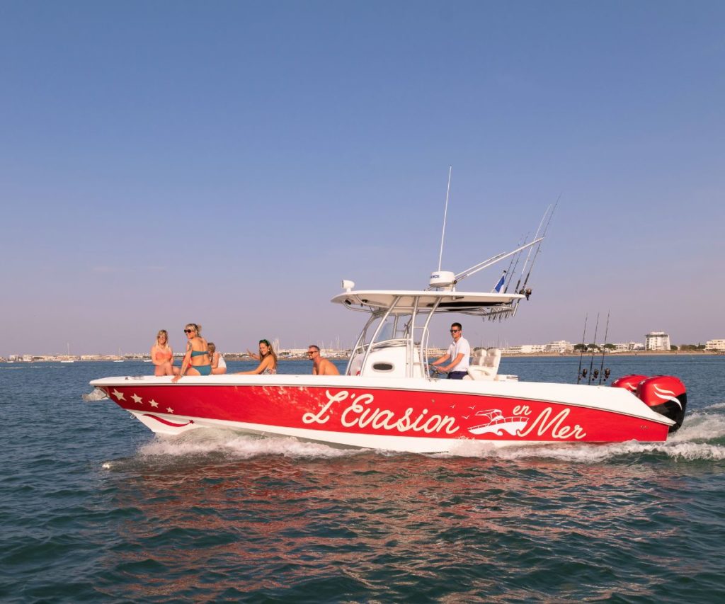 sortie bateau la grande motte