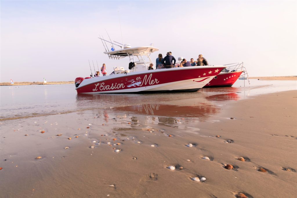 sortie bateau a la grande motte